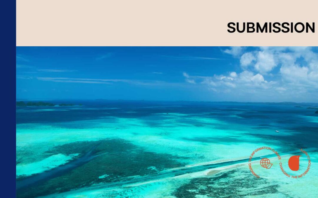 Submission: Select Committee on Information Integrity on Climate Change and Energy